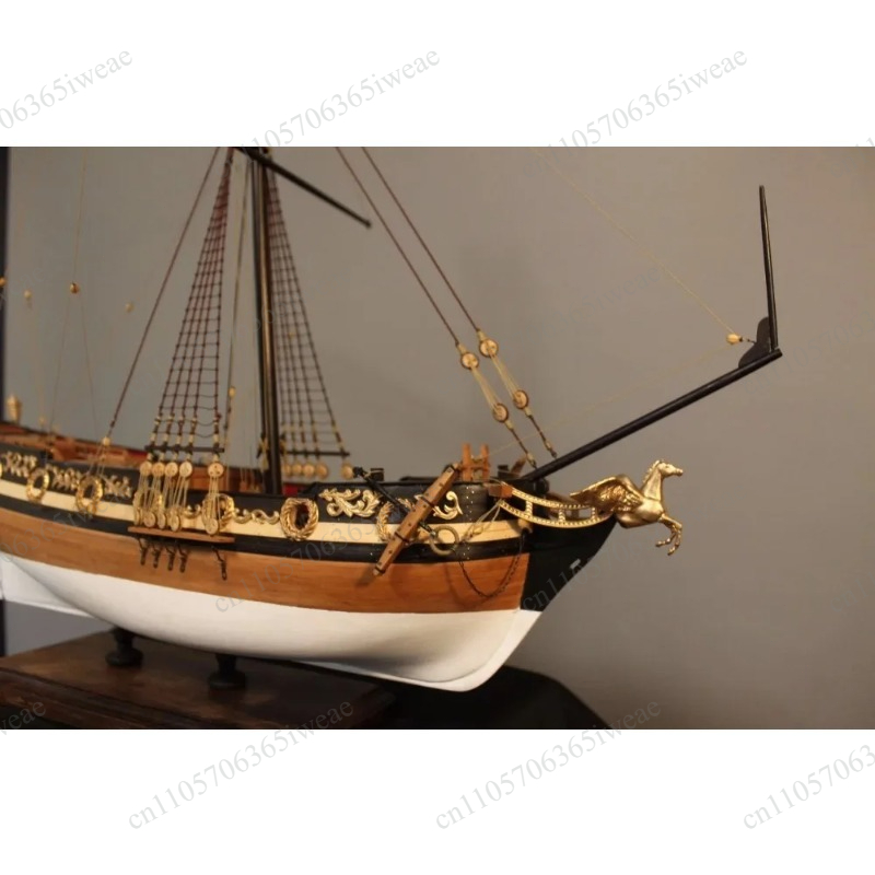 Model Kit Yacht - 1/48 Maßstab William Royal Yacht Holzmodellbausatz