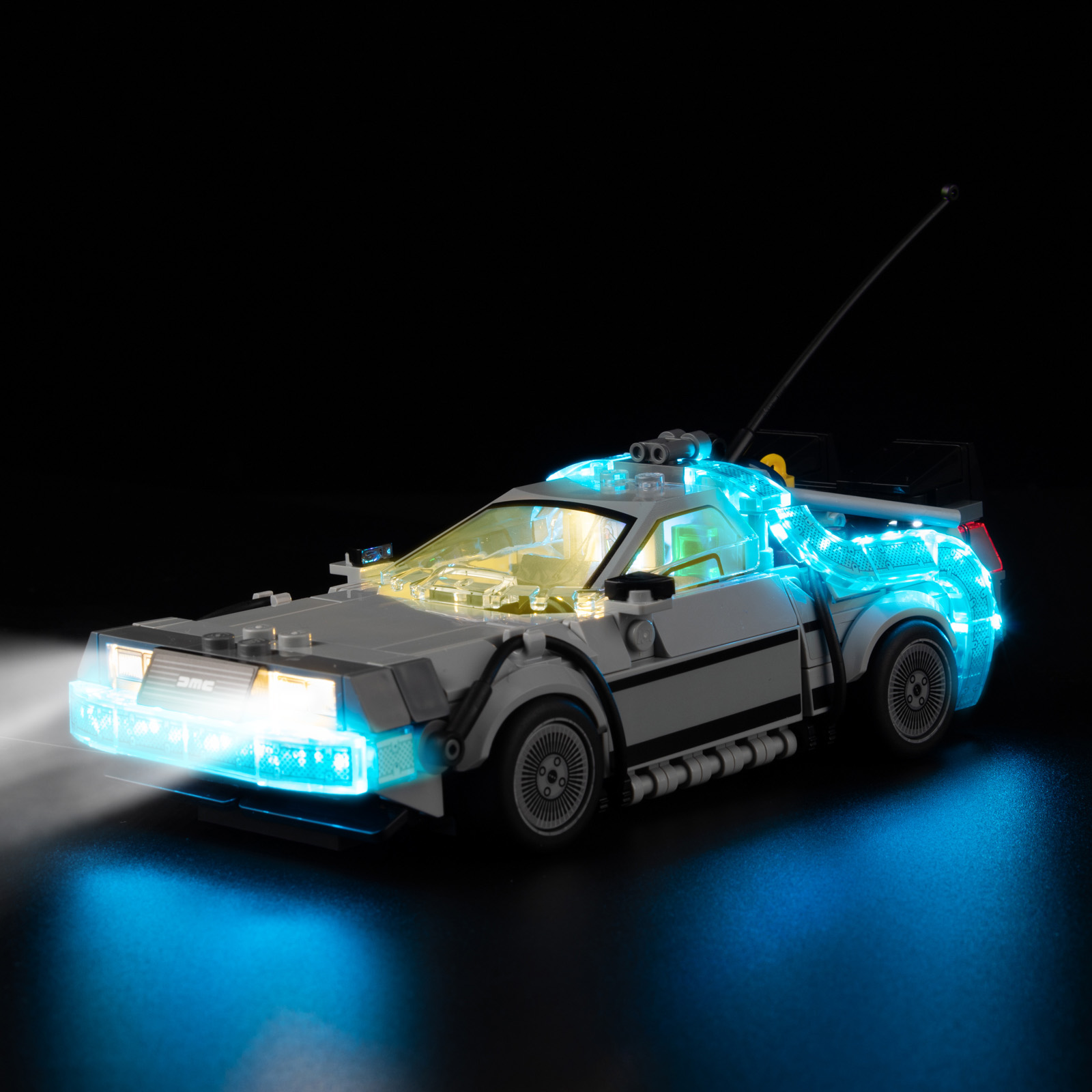 Model Kit Fantasy - LED-Beleuchtungsset für LEGO Zeitmaschine aus „Zurück